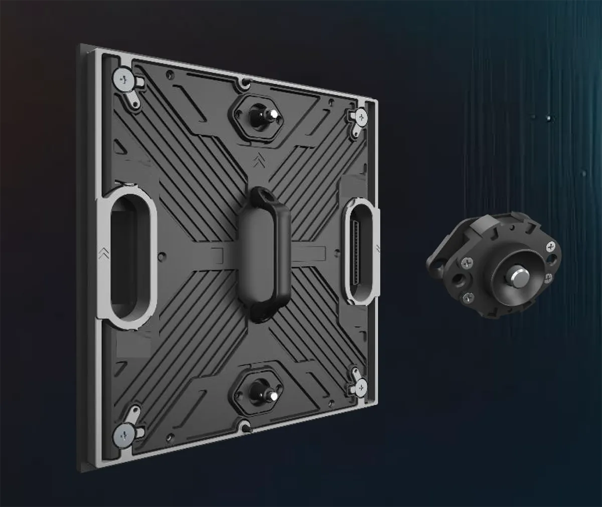 Magnetic anti-loosening structure
