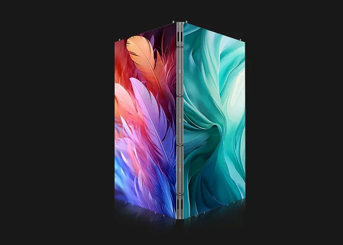 Double-sided high-definition display
